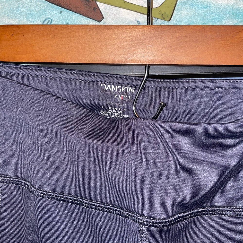 DANSKIN Women's Athletic Yoga Workout Pants Elastic Waist Grey Size X-Small - Picture 6 of 15